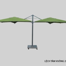 Dù lệch tâm vuông 2,5m đôi